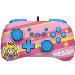 Manette Switch Filaire - Super Mario : Peach  - 1