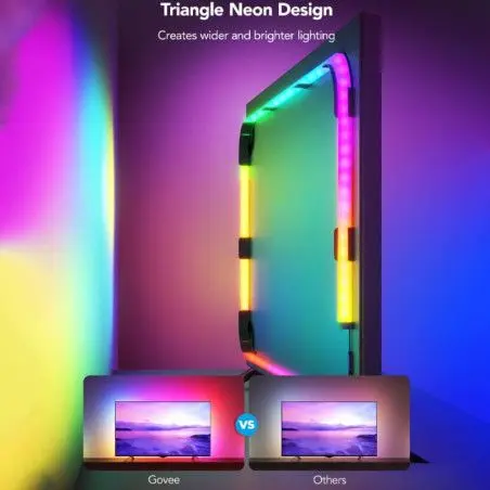 Govee RGBIC Neon TV Backlight - WiFi et Bluetooth - 6