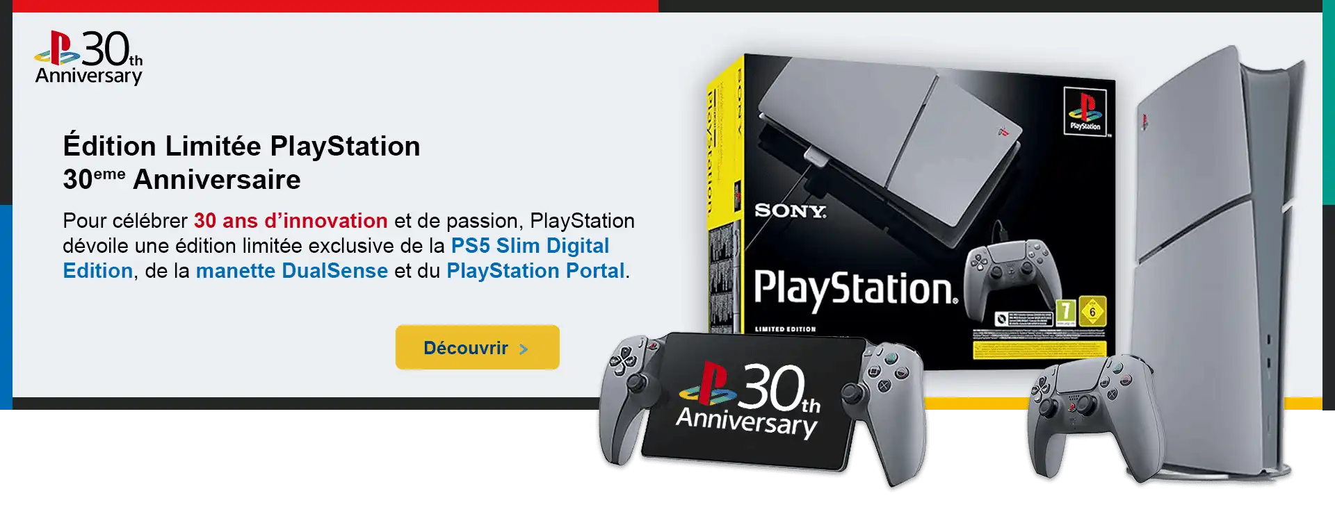 Édition Limitée PlayStation – 30e Anniversaire